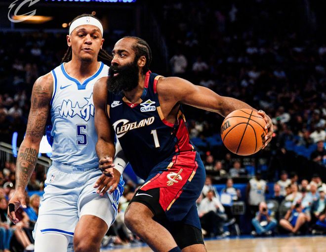 哈登交易骑士后表现低迷 骑士季后赛前景堪忧